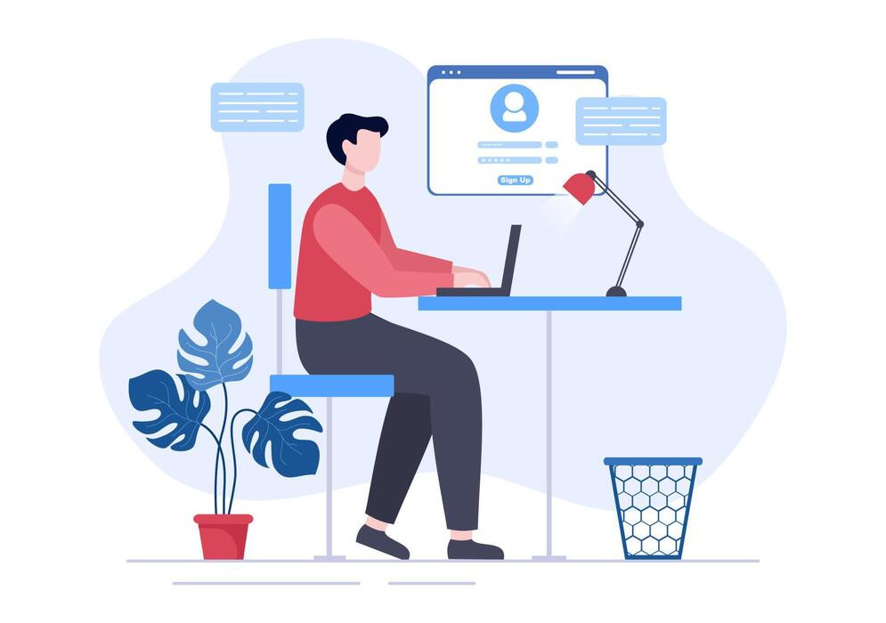 Customer Login Page Image